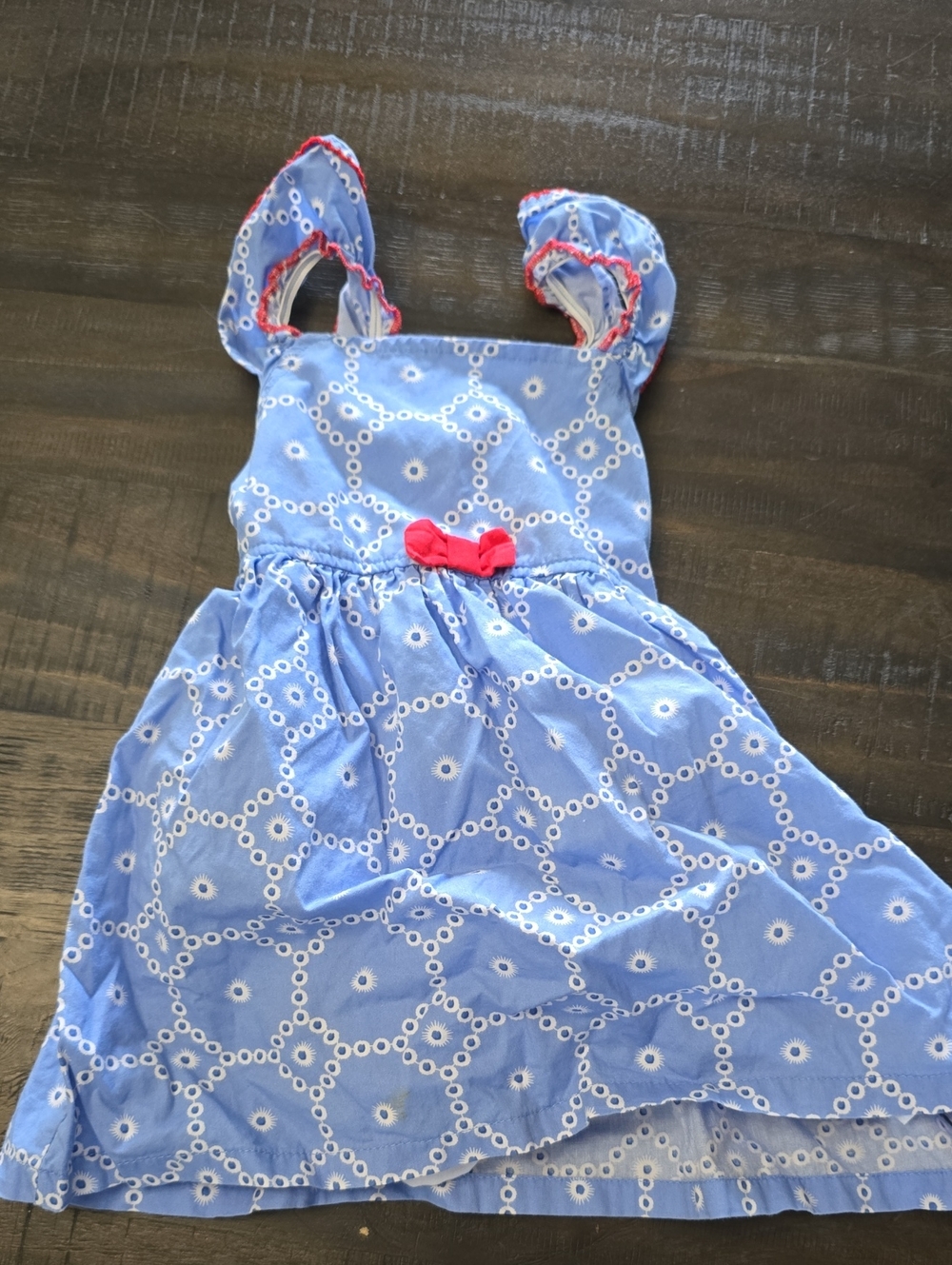 Penelope Mack Girls Dress W/ Built In Snaps. 18m. Euc